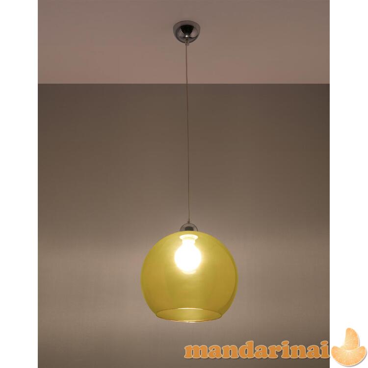 Pakabinama lempa rutulys geltonas