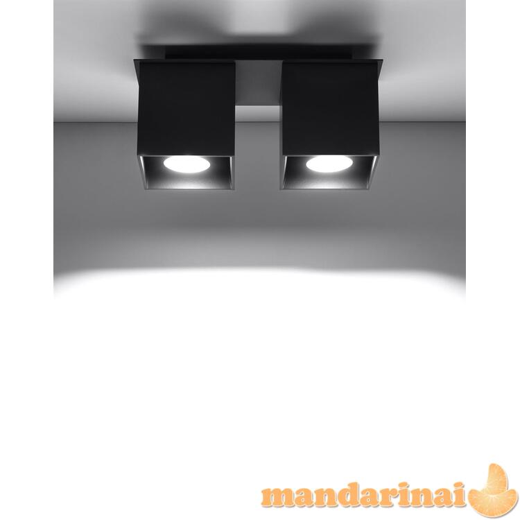 „Šviestuvas Quad 2“ juodas