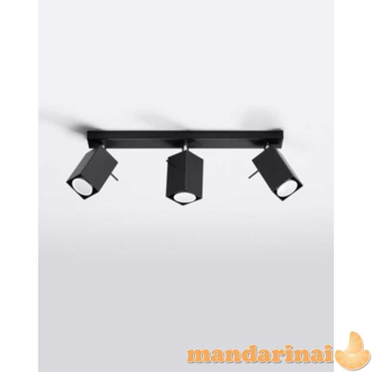 Lubinis šviestuvas MERIDA 3 juoda 8