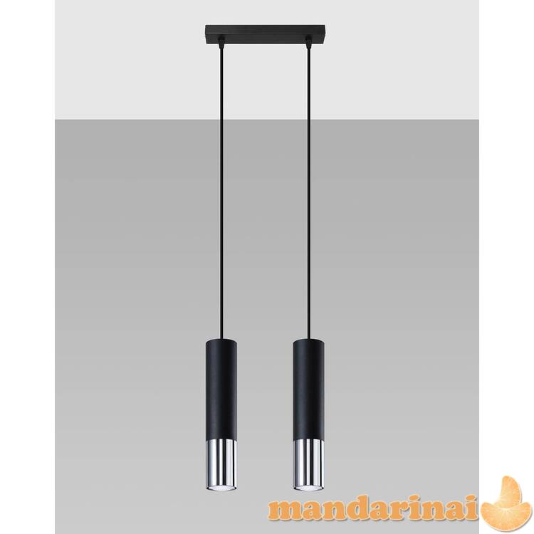 Pakabinama lemputė „Loopez 2 Black“/„Chrome“ 1