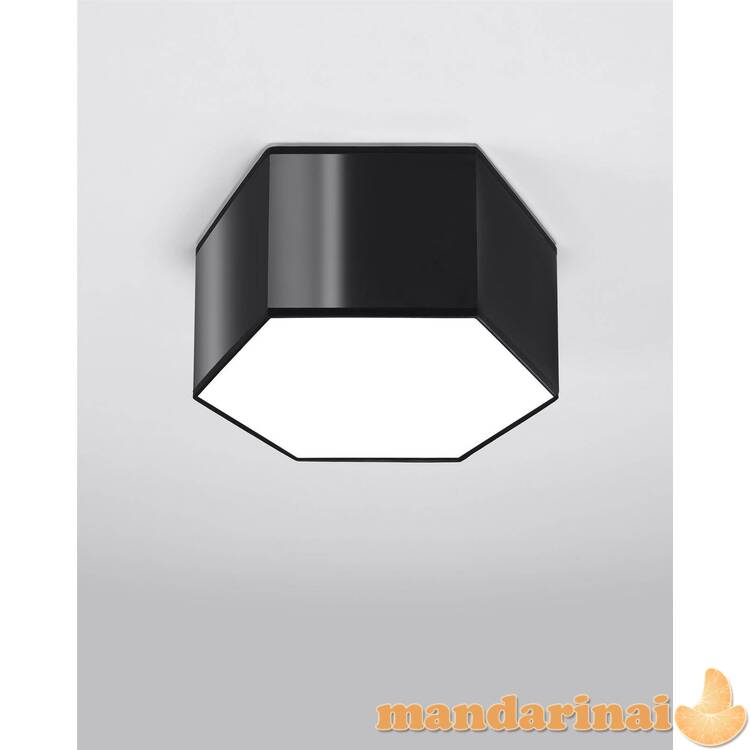 Lubinis šviestuvas saulėtekis 15 juodas 1