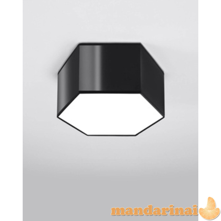 Lubinis šviestuvas saulėtekis 15 juodas 8