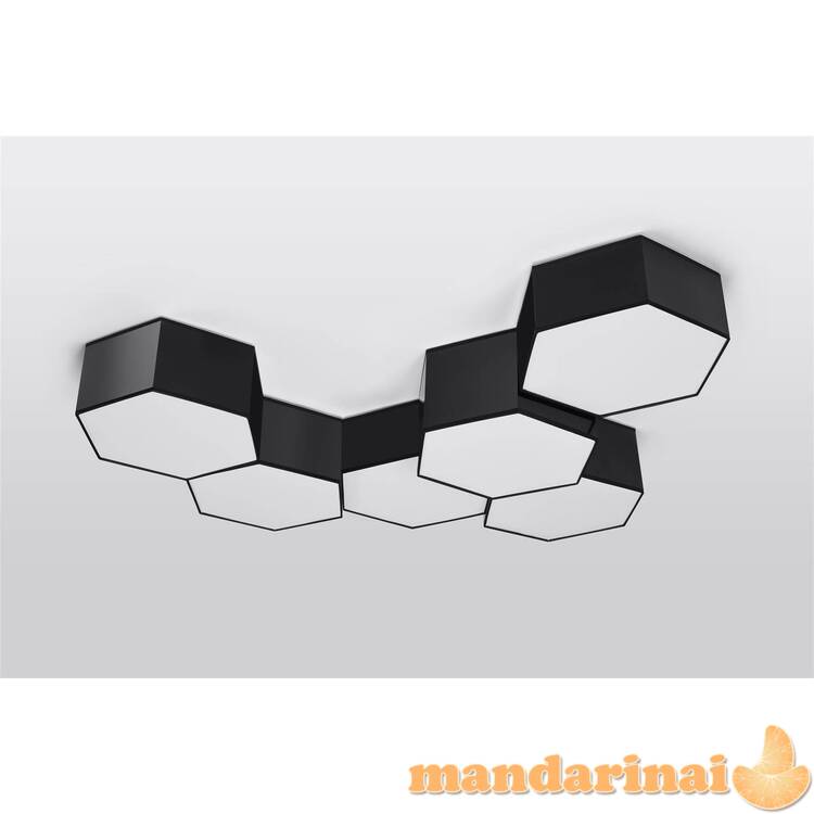 Lubinis šviestuvas saulėtekis 15 juodas 4