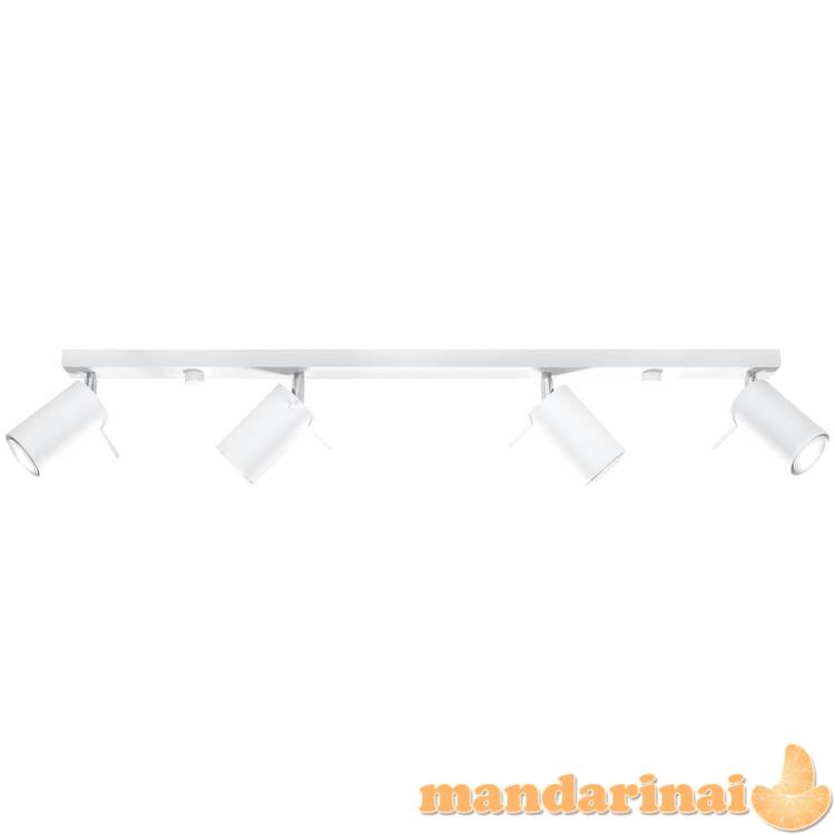 Šviestuvas žiedas 4L baltas 2