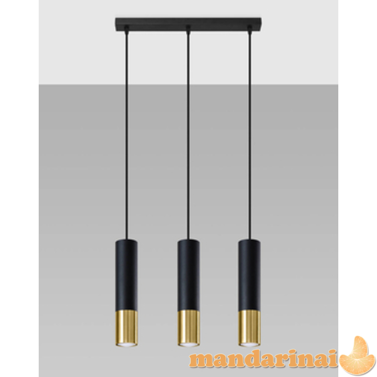 Pakabinama lemputė loopez 3l juoda/auksinė 8