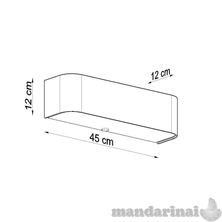 Sieninė lemputė LOKKO juoda 3