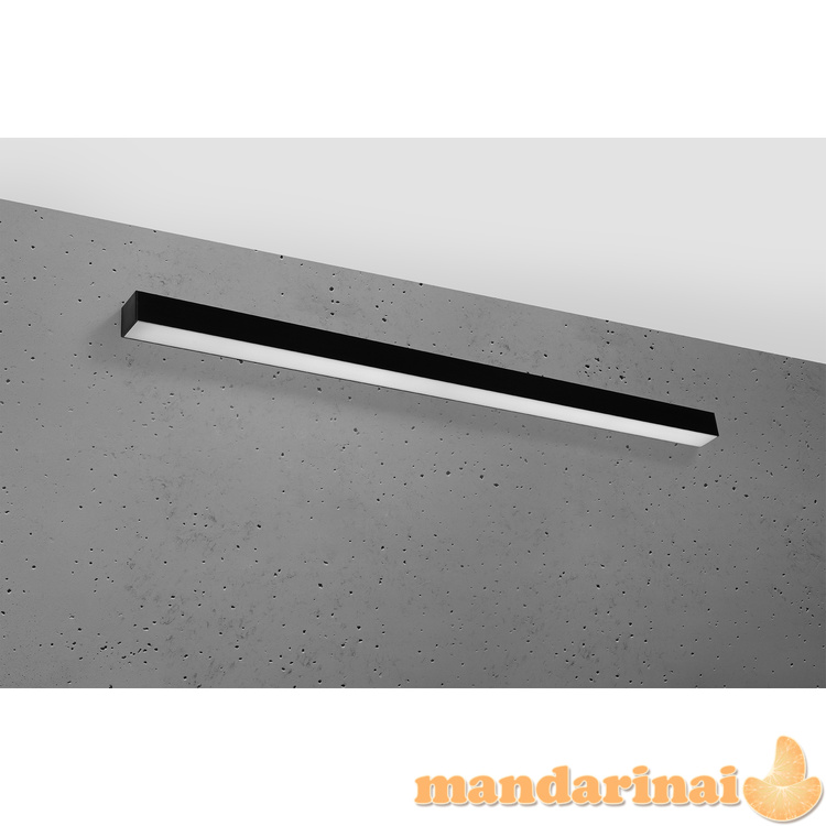 Sieninis šviestuvas PINNE 117 juodas