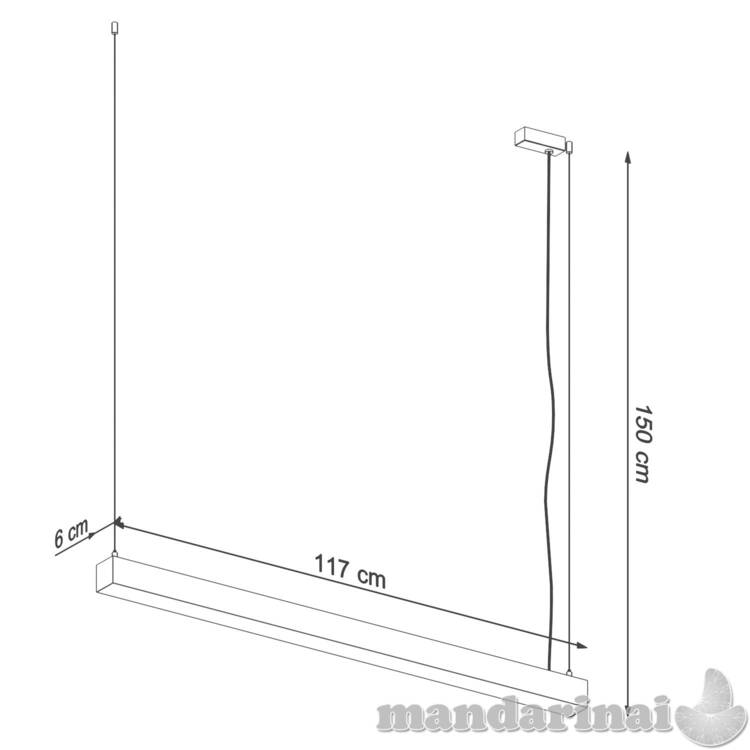 Pakabinama lempa PINNE 117 juodas 7