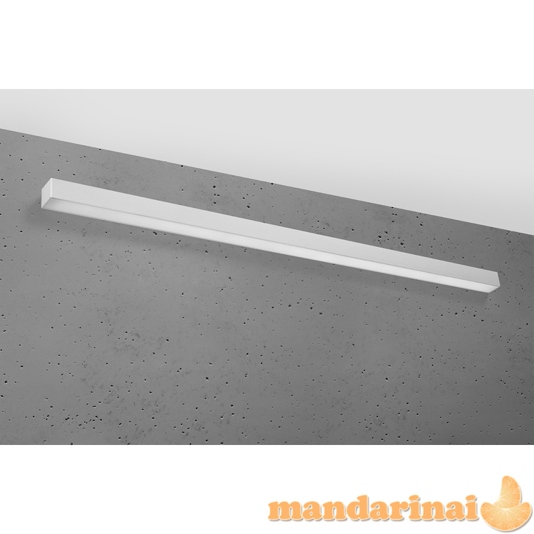 Sieninis šviestuvas PINNE 150 pilkos spalvos