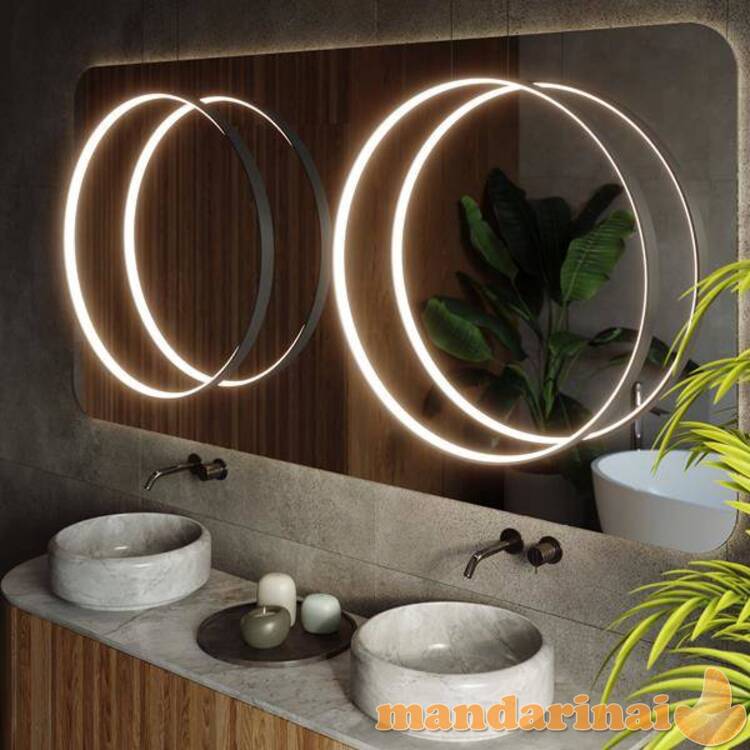 Pakabinama lempa Rio 55 juoda 3000K 6