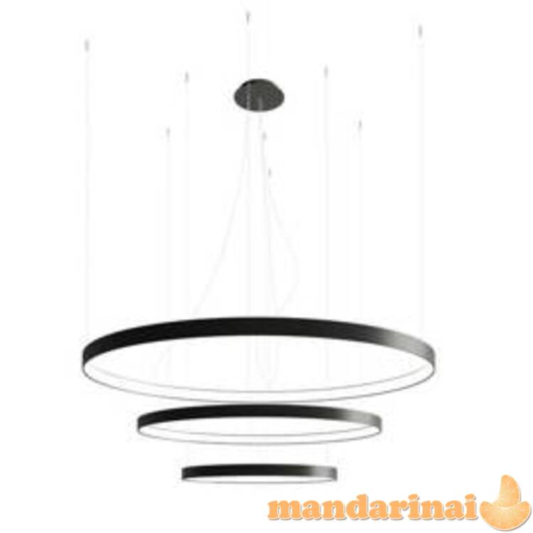 Liustra Rio 3 55/78/110 juodas 3000K