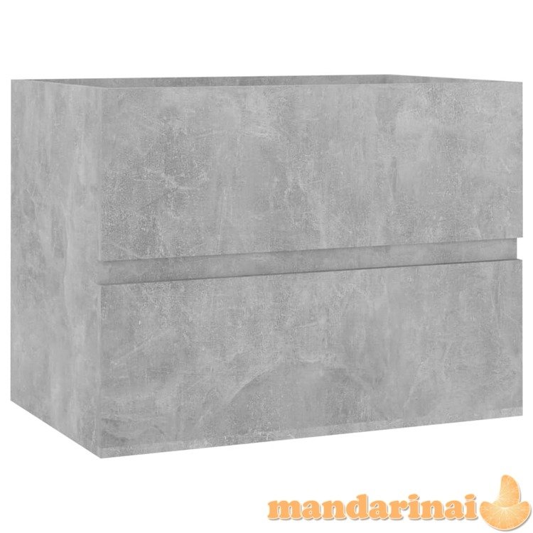 Spintelė praustuvui, betono pilkos spalvos, 60x38,5x45cm, mdp
