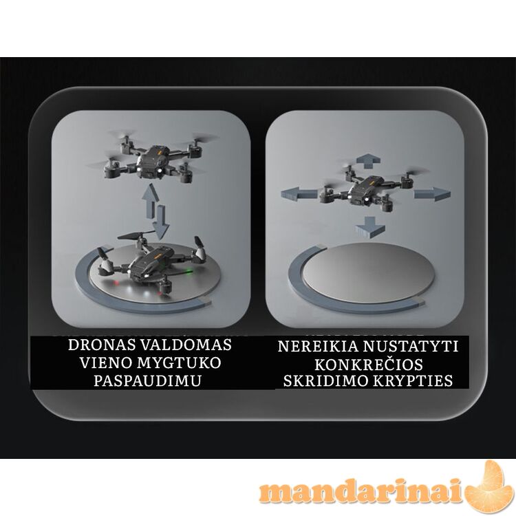 5G WIFI FPV daugiafunkcinis dronas