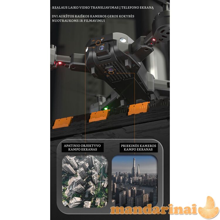 5G WIFI FPV daugiafunkcinis dronas