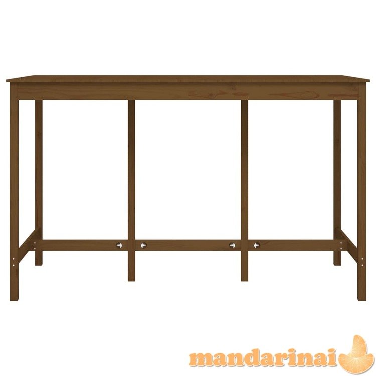 Baro stalas, medaus rudas, 180x80x110cm, pušies masyvas