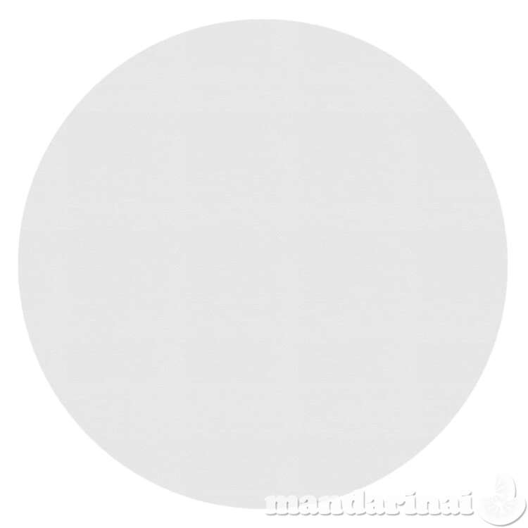 Saulę sugerianti baseino plėvelė, pilkos spalvos, 455cm, pe
