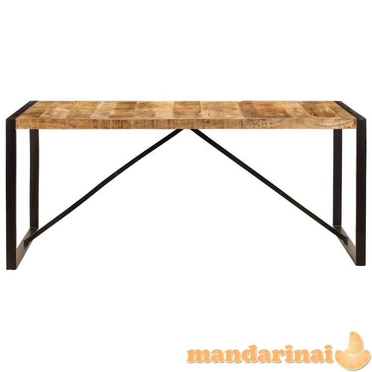 Valgomojo stalas, masyvi mango mediena, 180cm