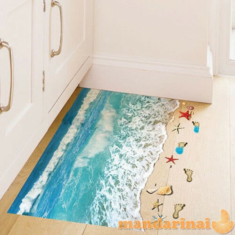 3D lipdukas interjerui „Jūros pakrantė“