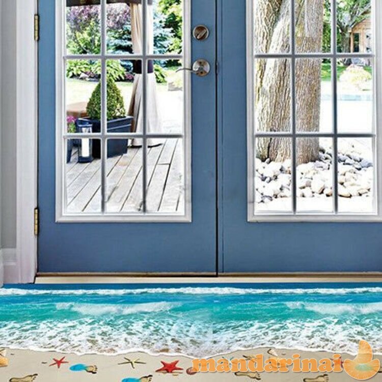 3D lipdukas interjerui „Jūros pakrantė“