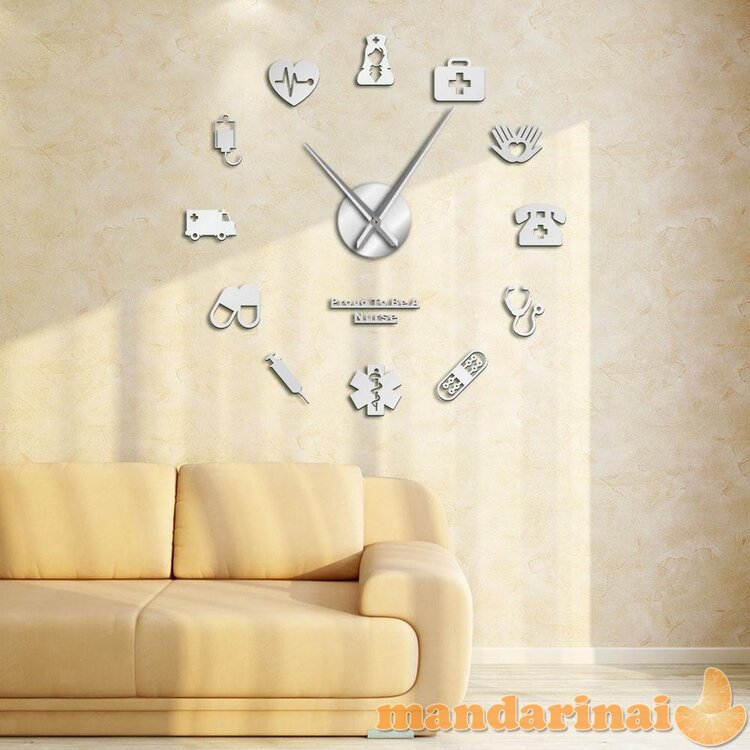 3D Laikrodis Padėkos dovana slaugytojai(ui)