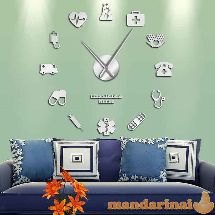 3D Laikrodis Padėkos dovana slaugytojai(ui)