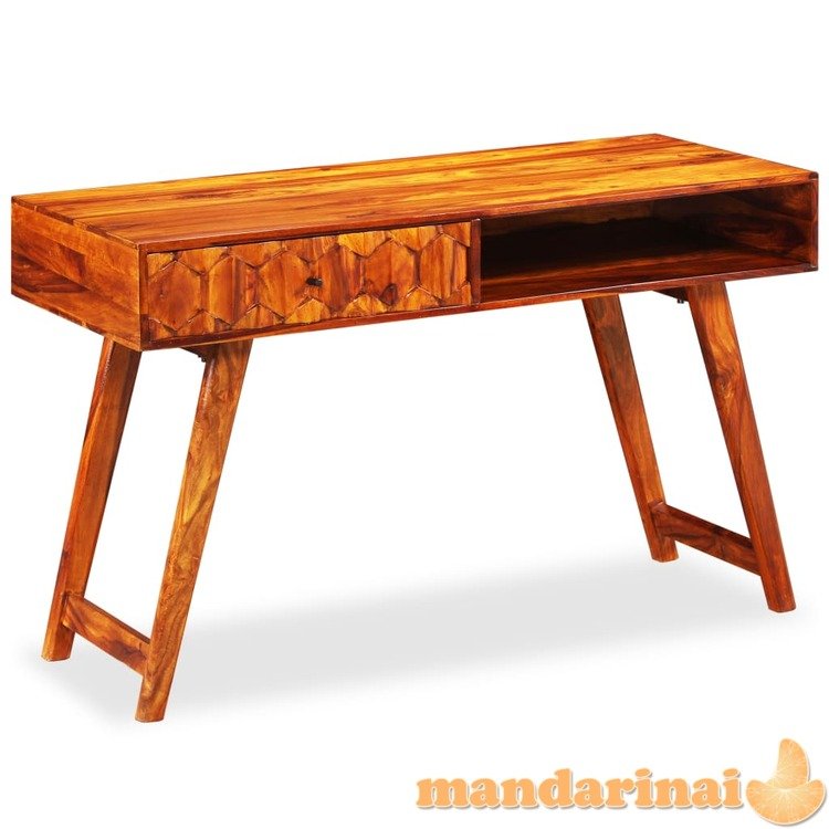 Rašomasis stalas, rausvosios dalbergijos mediena, 118x50x76cm