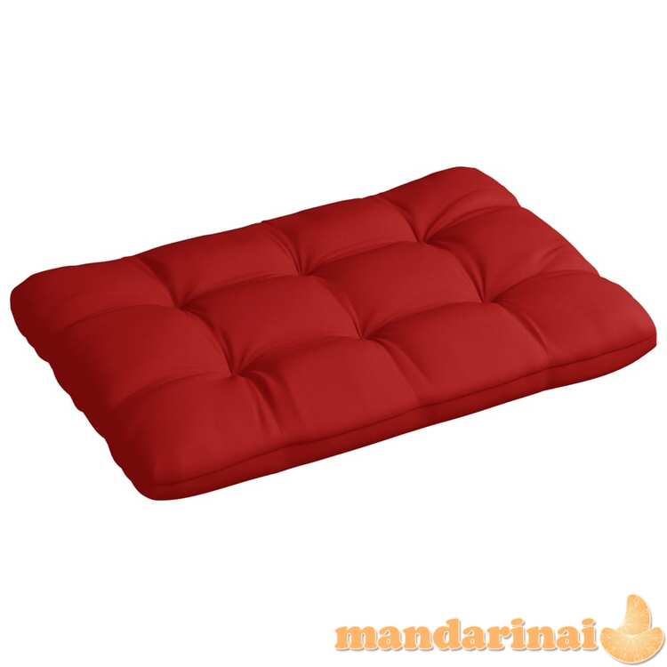 Paletės pagalvėlė, raudonos spalvos, 120x80x12cm, audinys
