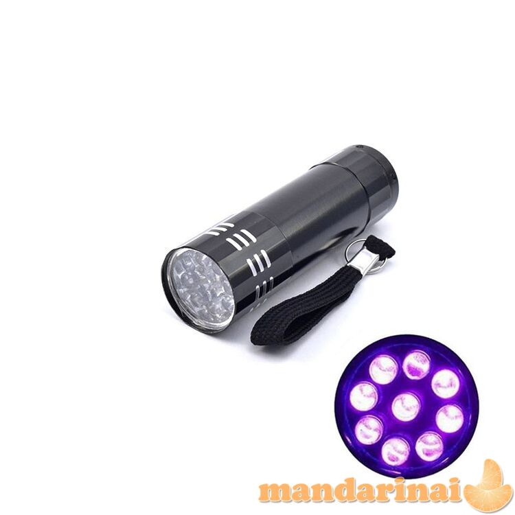 9 šviesos diodų UV spindulių prožektorius