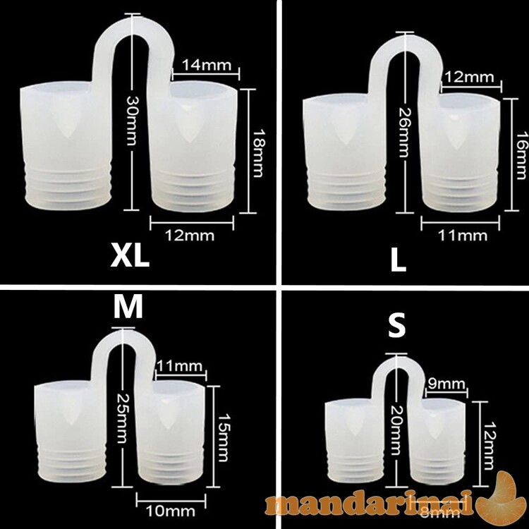 Nosies spaustukas knarkimui malšinti