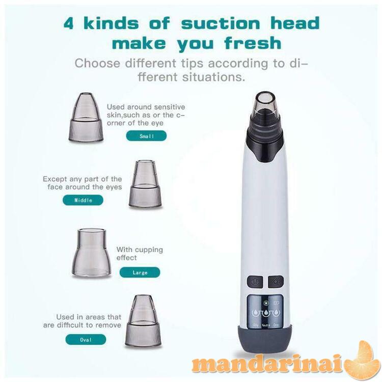 Kraunamas veido odos ir porų valymo prietaisas