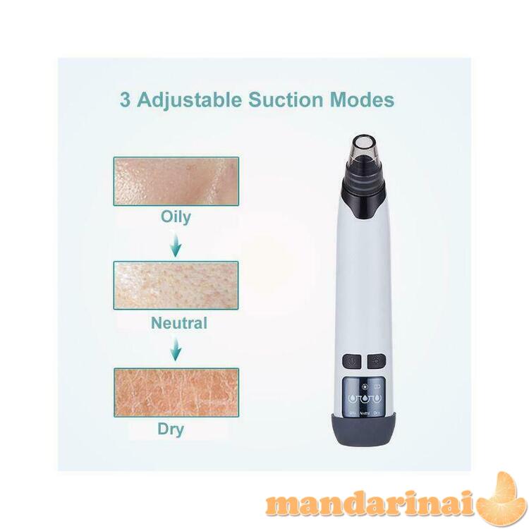 Kraunamas veido odos ir porų valymo prietaisas