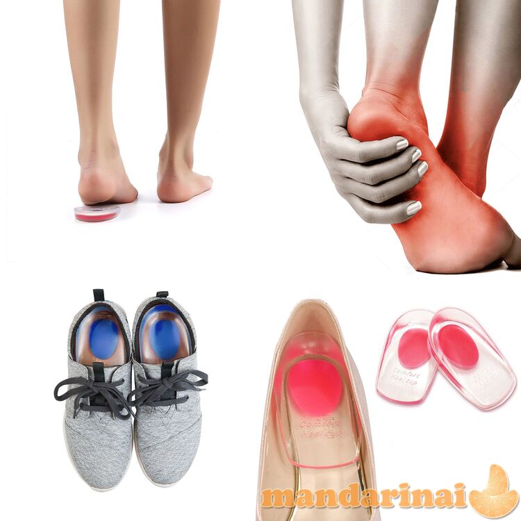 Silikoninės pakulnės į batus „COMFORT HEAL“