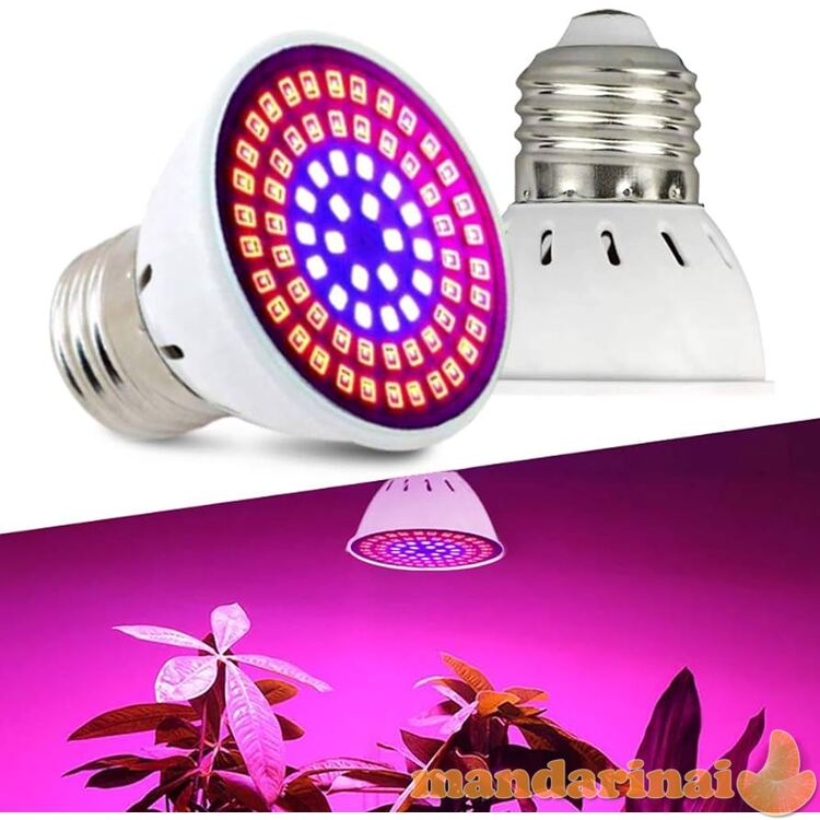 Pilno spektro 10W lempa augalų auginimui