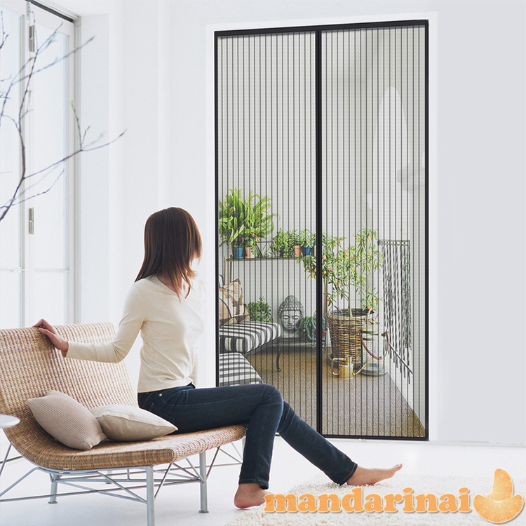 Magnetinis durų tinklelis-užuolaida nuo vabzdžių