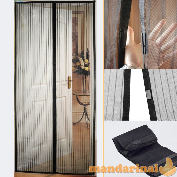 Magnetinis durų tinklelis-užuolaida nuo vabzdžių