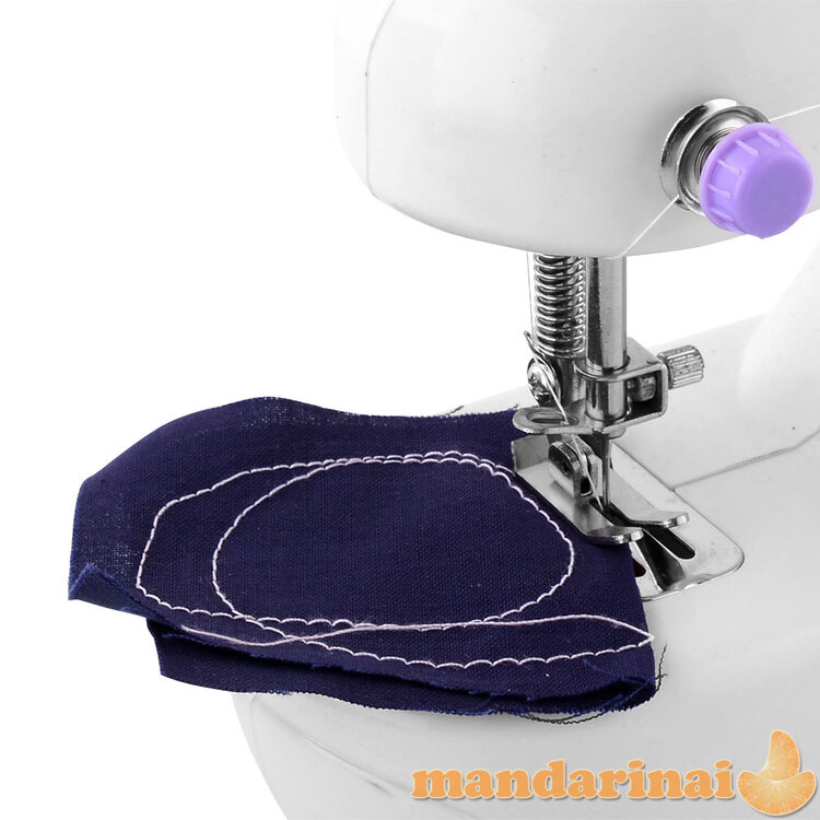 Kompaktiška elektrinė siuvimo mašina