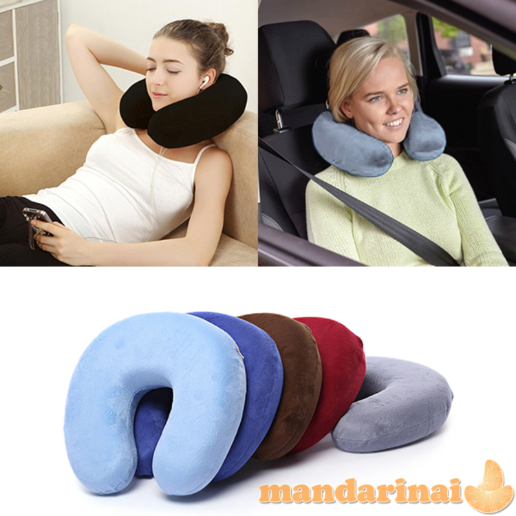 Kelioninė pagalvė su viskoelastinės medžiagos užpildu