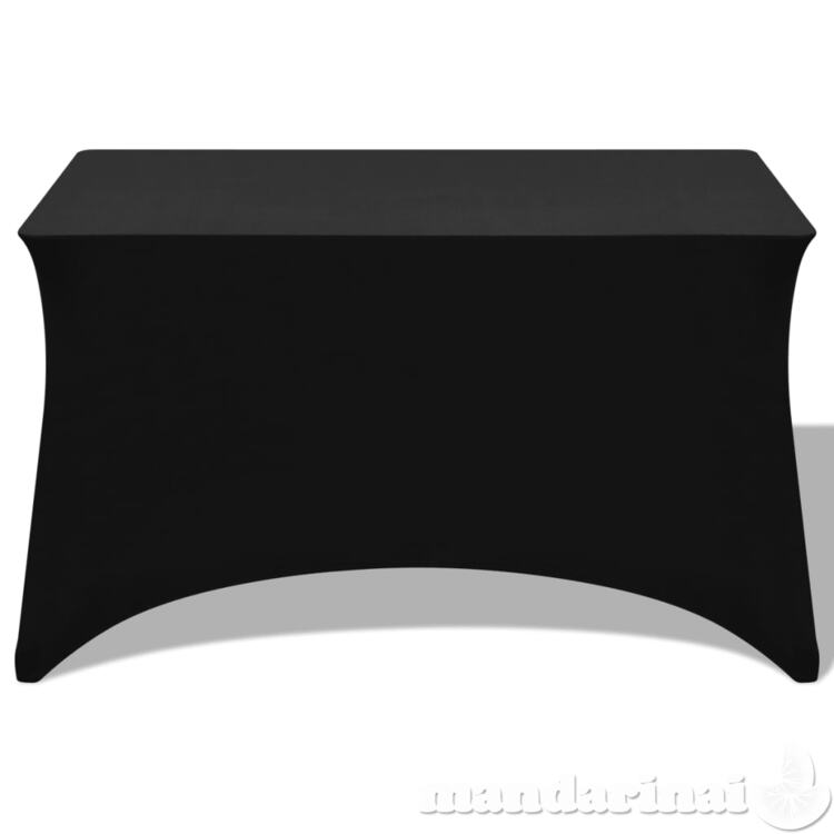 Tamprios staltiesės, 2 vnt., 183x76x74 cm, juodos