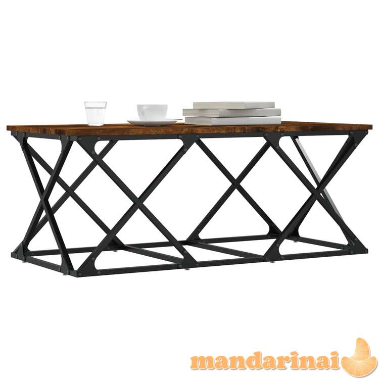 Kavos staliukas, dūminio ąžuolo, 100x49x40cm, apdirbta mediena