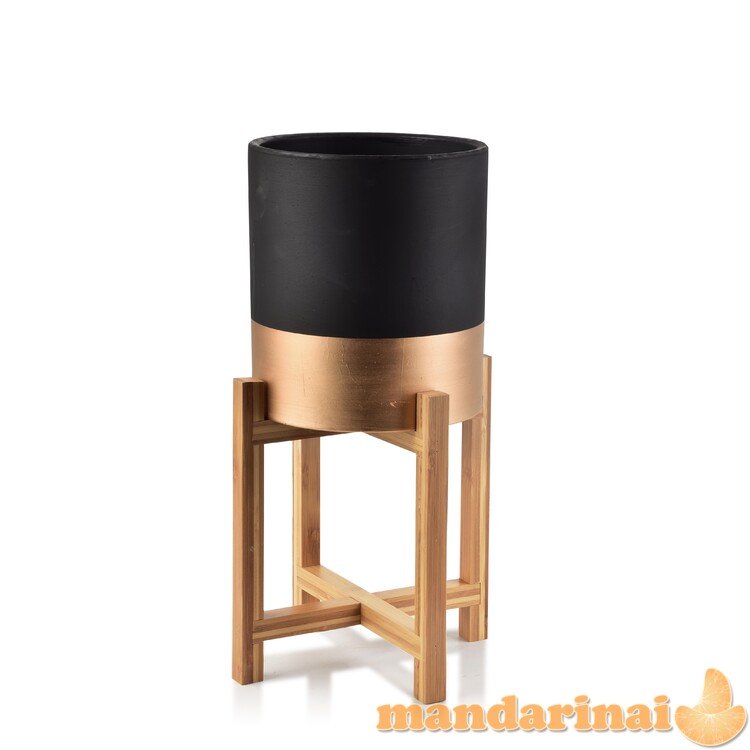 „Ava Gold Flower Pot“ 18xh20cm puodas