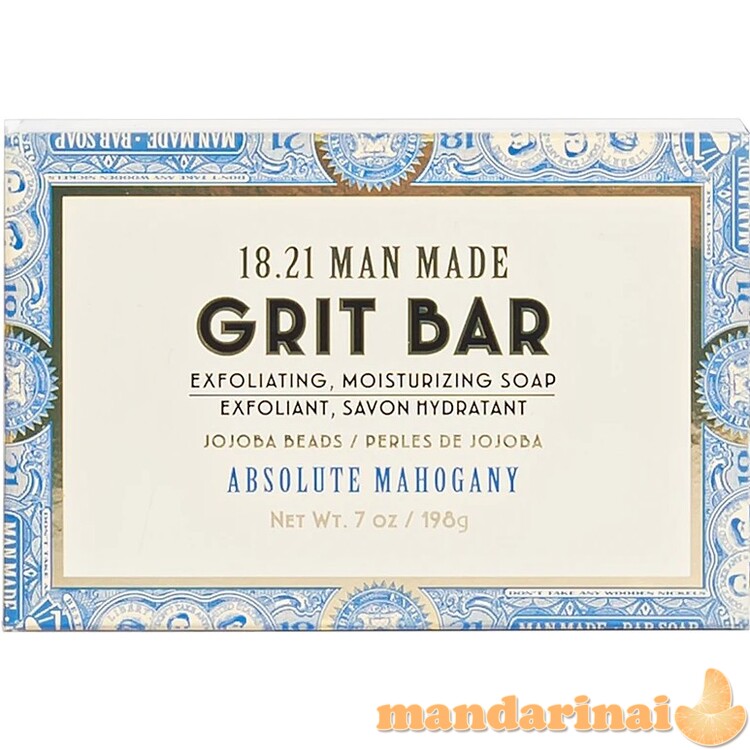 Muilas veido odos šveitimui Exfoliating Bar Absolute Mahogany, 198 g. 