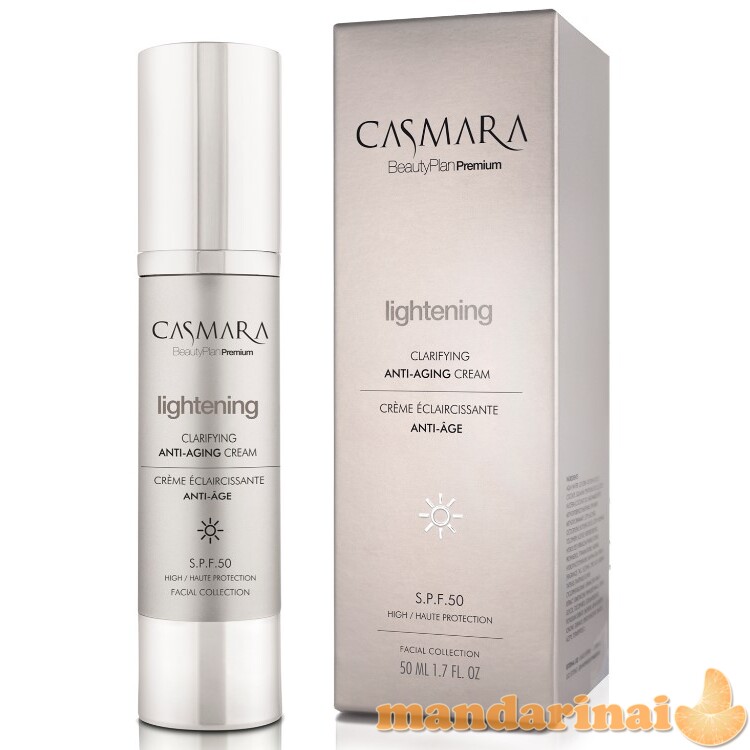 Skaistinantis, odos senėjimą stabdantis kremas, SPF 50, 50 ml 