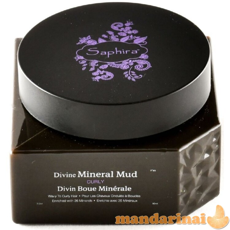 Int drėkinantis mineralinis purvas plaukams Divine, 90 ml 