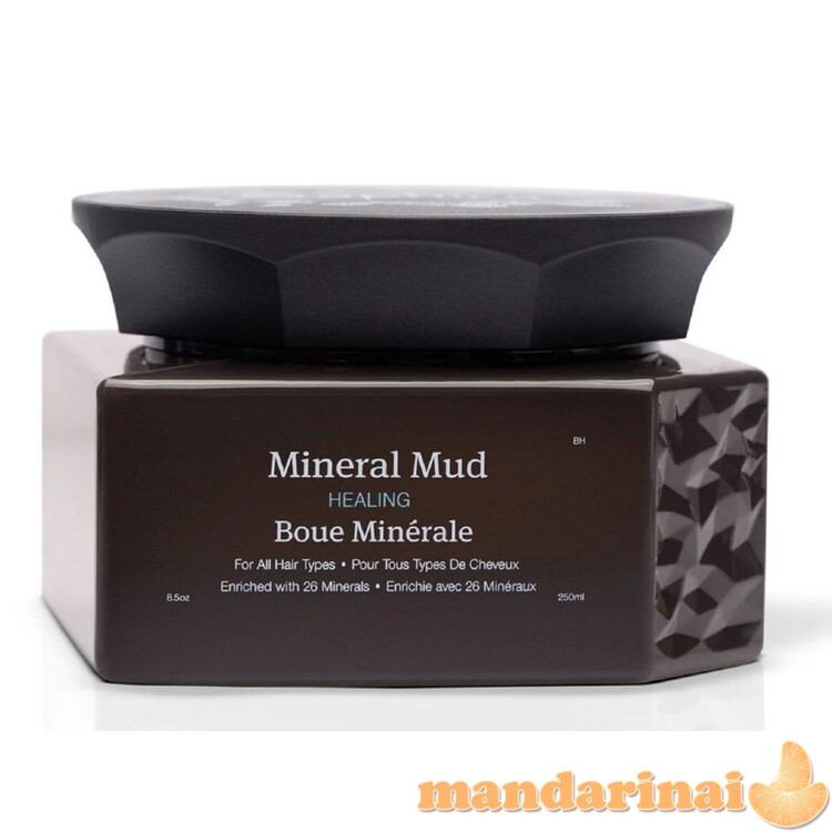 Plaukų priežiūros rinkinys Saphira Brush and Mineral Mud Kit, 