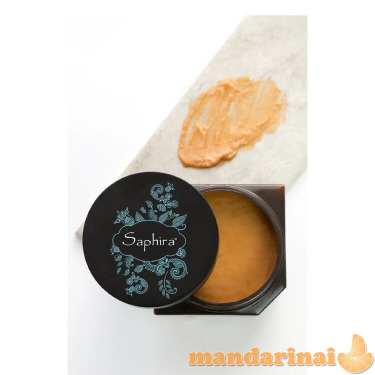 Plaukų priežiūros rinkinys Saphira Brush and Mineral Mud Kit, 