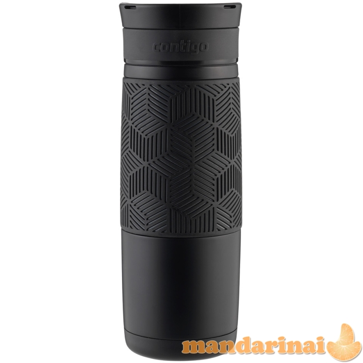 Termo puodelis Metra juodas 470ml. 