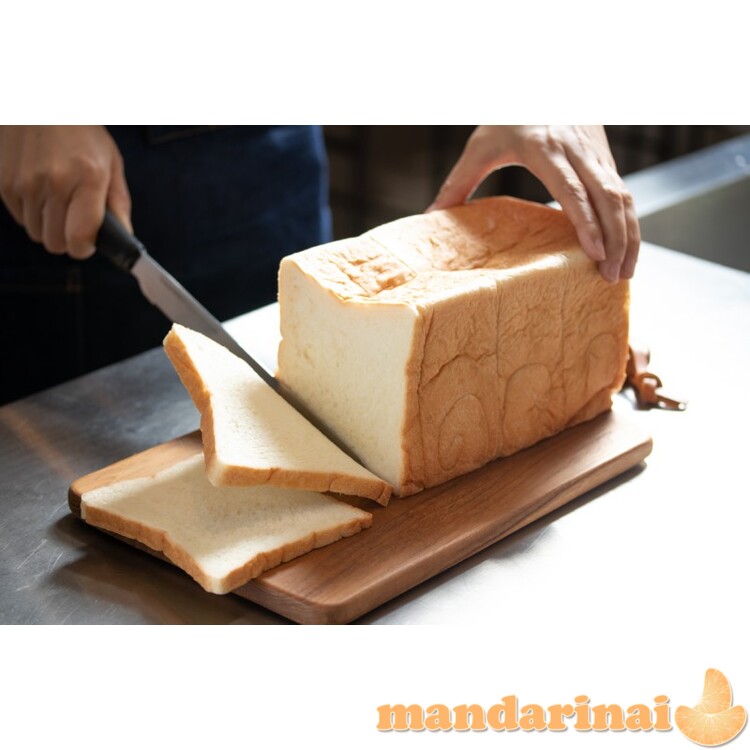 Japoniško plieno peilis duonai Suncraft 