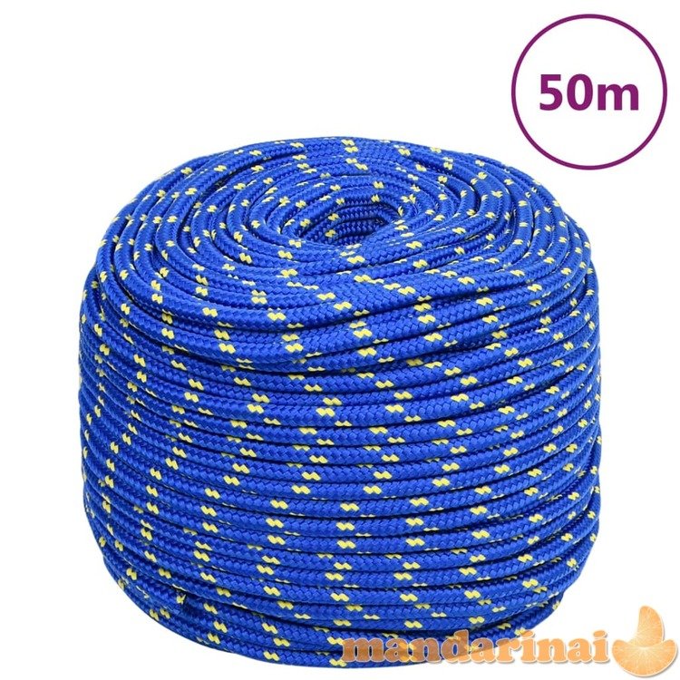 Valties virvė, mėlynos spalvos, 6mm, 50m, polipropilenas