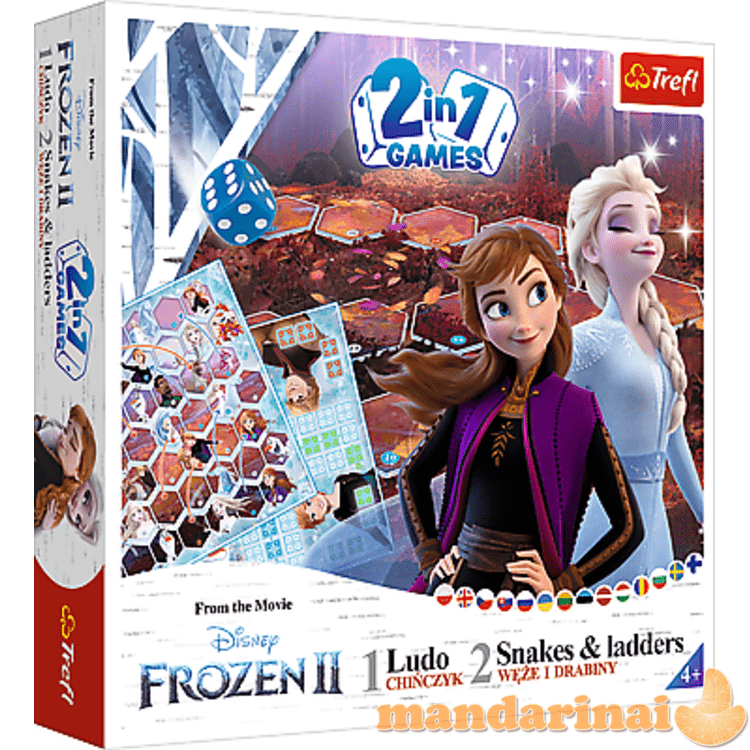 TREFL FROZEN Žaidimas 2 in 1 Frozen II