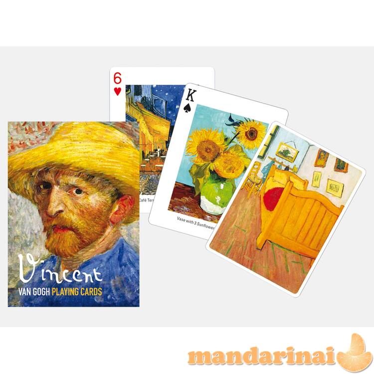 PIATNIK Žaidimo kortos „Vincentas Van Gogas“
